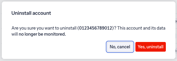 AWS S3 uninstall
