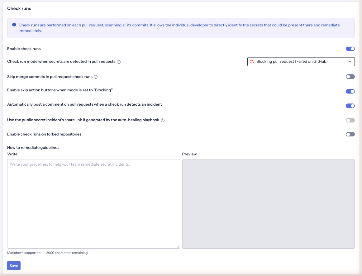 GitHub Check Runs