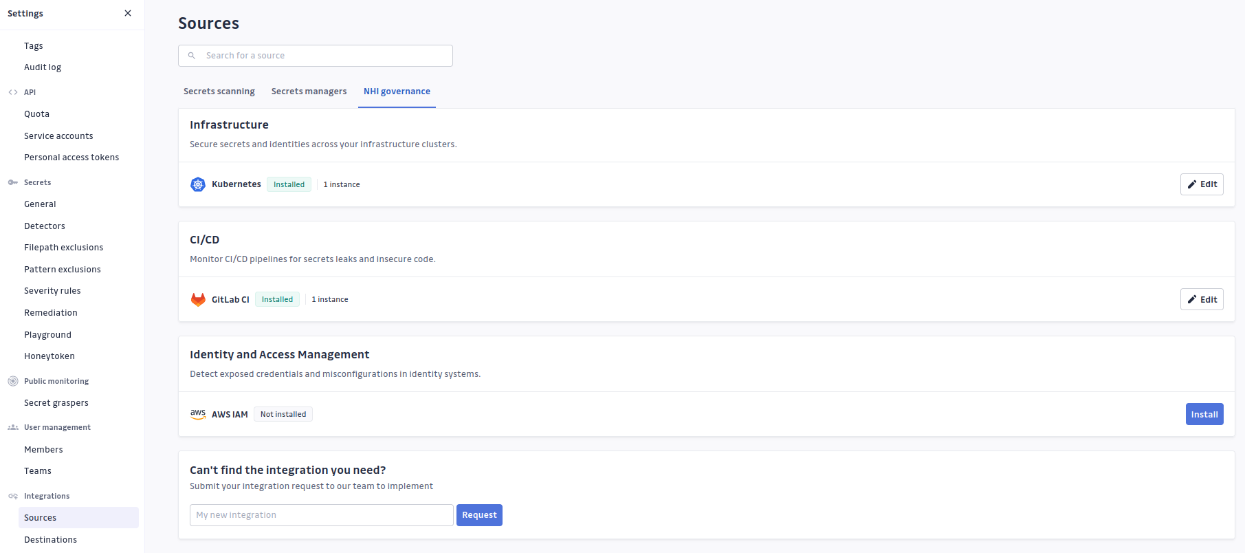 GIM Source Integration