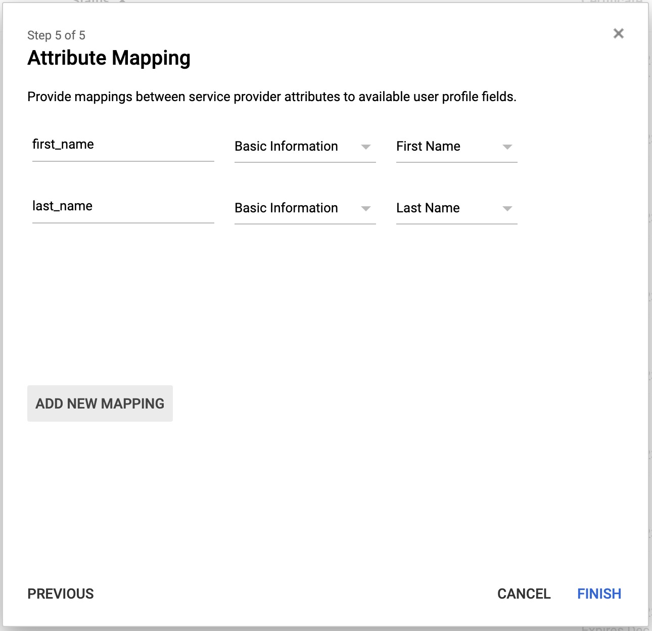 google mappings