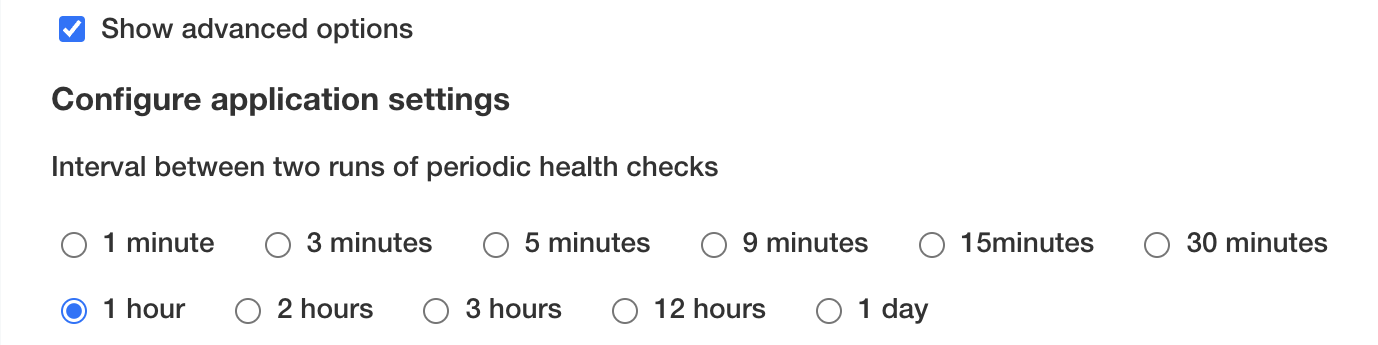 Health Check Interval