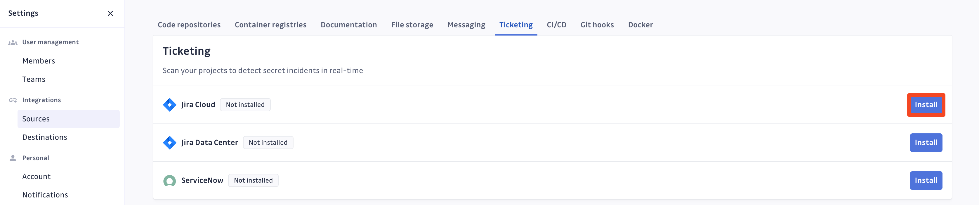 Jira Cloud install