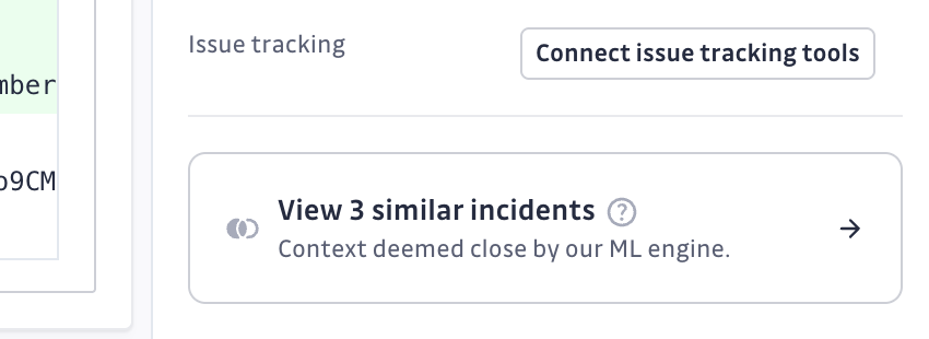 ML Similar Incident Grouping
