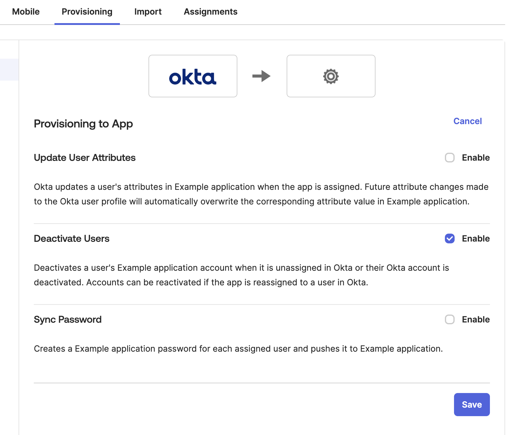 okta scim provisioning