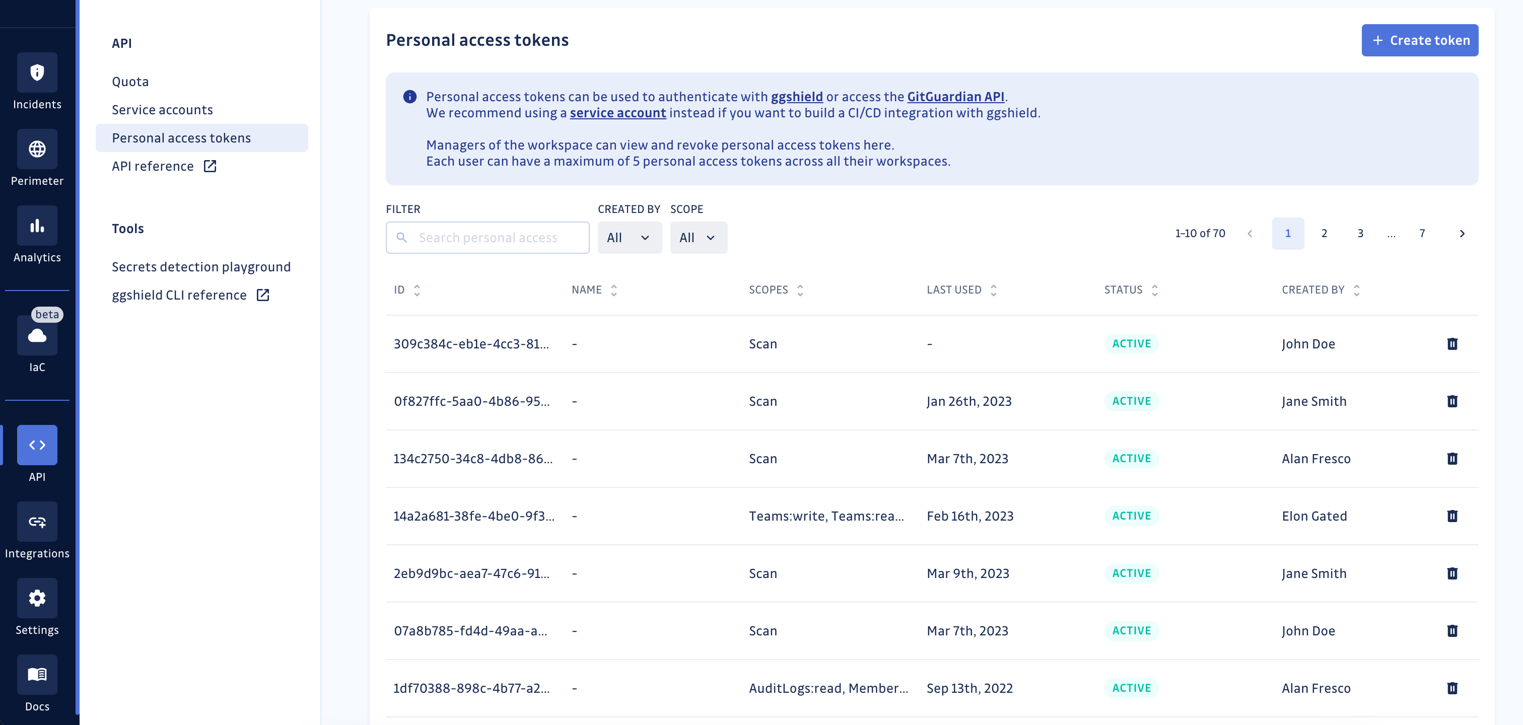 Managing your personal access tokens - GitHub Docs