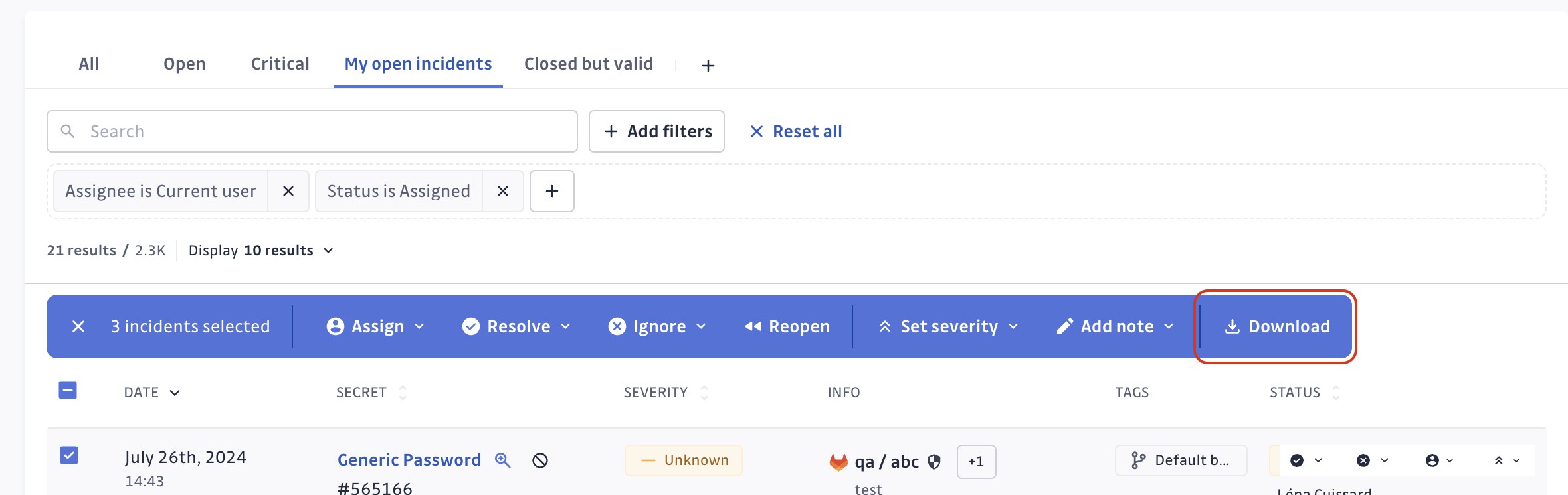 export_selection