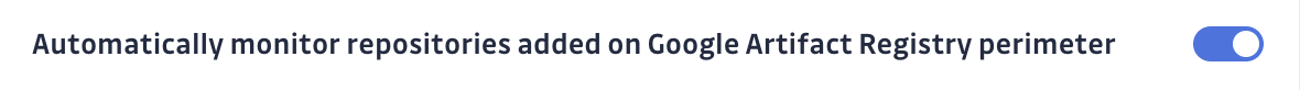 Google Artifact Registry Automatic Repository Monitoring
